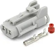 2Pin MG610320-4 Series Male Female Housing Gray Waterproof Automotive Connector Additional Terminal/Seal(Female Set)
