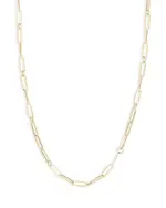Roberto Coin 18K Yellow Gold Paperclip Link Chain Necklace, 17