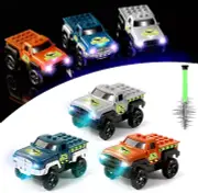 Tracks Cars Only ,Track Cars for Tracks Glow in the Dark, Car Tracks Accessories