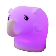 Colour Changing Soft Silicon Night Light (Elephant)