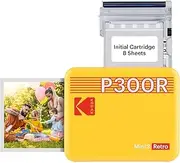 Kodak Mini 3 Retro Portable Instant Photo Printer Yellow