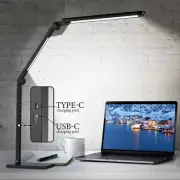 LED Desk Lamp for Home Office,Creative Touch Reading Light, with Memory Dual ...