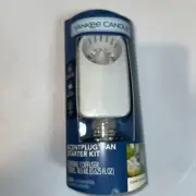 Yankee Candle Fan Night Light Scent Plug in Fragrance Base Diffuser Clean Cotton