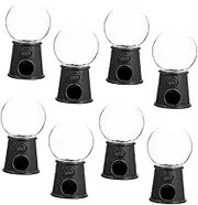 Cabilock Plastic Candy Dispenser Toys 8pcs Gumballs Machine and Girls Hand-eye Coordination Toys