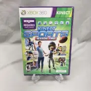 Kinect Sports: Season 2 - Microsoft Xbox 360 - New Factory Sealed