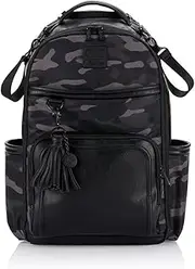 Chelsea + Cole For Itzy Ritzy Large Capacity Boss Backpack Diaper Bag With Changing Pad, Stroller Clips & Tassel