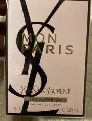 YSL Mon Paris Perfume 1.6 oz Authentic Sealed % Authentic Retails $102