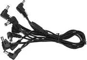 ifundom 1Pc Electric Guitar Effector Power Supply Cable Durable Connecting Line for Guitar Effect Pedals Low Temperature Operation for Musicians and Performers
