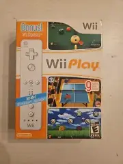Wii Play Nintendo Wii Game Box With Bonus Wii Remote Controller New W Open Box
