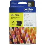 Brother LC 73 Ink Cartridge Yellow