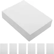 TEHAUX Glossy Photo Paper, 6 Inch Printable Photographic Paper, 100 Sheets, 260gsm, White, Ideal for Home and Office Picture Prints Use