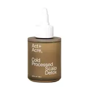 ACT+ ACRE Cold Processed Scalp Detox Oil - Sulfate-Free Care for Flaky, Dry and