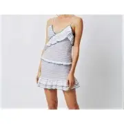 NWT Chloe Oliver Ruffle Smocked Maui Tank and Skirt Set Sz XS