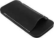 Create idea 1Pc EDC Belt Organizer Knife-s Sheath Folding Knife-s Horizontal Leather Holder for Belts 2 inches and Below (11.6x4.5cm)