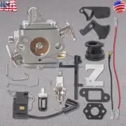Carburetor & Ignition Coil Gasket Kit For Stihl MS170 MS180 017 018 Chainsaw