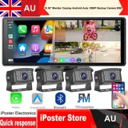 10.36" Monitor Carplay Android Auto BSD Rear View Reversing 1080P Backup Camera