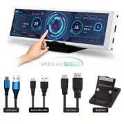 8.8" Touch LCD Screen 1920*480 21:9 Sub-Display TFT IPS LCD Secondary Monitor