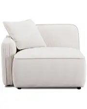 TOV Furniture Travie Performance Corduroy Velvet LAF Corner Chair