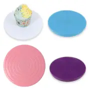 Round Cake Stand Cake Plate Turntable Stand Degrees Rotating Cake Decorating