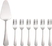 Maxwell & Williams Cosmopolitan Cake Server & Fork 7Pc Set Gift Boxed