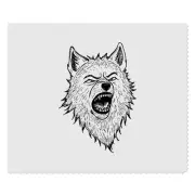 2 x 'Werewolf Howl' Microfibre Lens / Glasses Cleaning Cloths (LC00028452)
