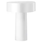 IKEA SOLVINDEN Decorative LED Table Lamp, 7 7/8" White Portable Battery Operated