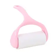4 PCS Household Drum Dust Sticky Paper Tear Off Type Clothes Hair Removal Brush with Sticker