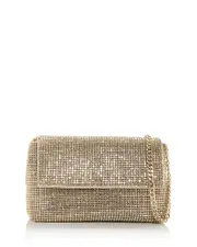 Sondra Roberts Drawstring Lina Embellished Crossbody Bag