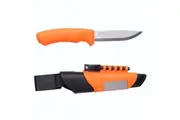 Morakniv Bushcraft Survival Orange Outdoor Knife + Sheath | YKM12051