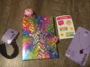 Claire’s Unicorn Diary Lock Key Mood Necklace Jewelry Justice Stic Easter