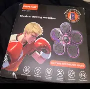 PMPVENO Music Boxing Machine w/gloves, Smart Bluetooth Boxing Trainer NEW