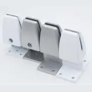 Aluminium Alloy Office Partition Bracket Divider Clamp Shelf Holder Clips