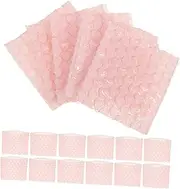 TEHAUX 60pcs Heart Shaped Bubble Mailers Bubble Pouches for Moving Shipping Double Walled Smooth Surface