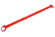 TA Technix steel strutbar backside, red fits for BMW E30