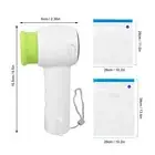 Handheld Vacuum Sealer Fast Portable Vacuum Sealer With 10 Bags For Wide Mouth