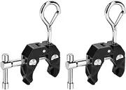 Car Side Tent Mounting Clips Hooks - Vehicle Roof Awning Rod Clamp | Windproof Camping Tools for Travel Van Trucks Tailgate Road Trip
