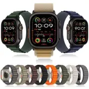 Alpine Loop Nylon Sport Band for Apple Watch 10 9 8 7 6 SE 44/45/46/49mm Ultra 2