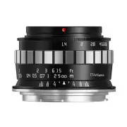 Meisho Optical TTArtisan 23mm f/1.4 C Canon RF Mount RF Lens Black x Silver APS
