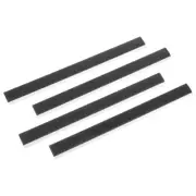 4PCS Dustpan Rubber Lip Rubber Strip Replacement Strips Replacement Accessories