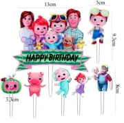 COCOMELON Acrylic Cake TOPPER PREMIUM QUALITY AU STOCK