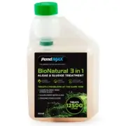 PondMAX BioNatural 3 In 1 500ml Algae & Sludge Treatment 03PO505