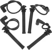 Pcs High Heat Spark Plug Ignition Wire Set for Car Automotive Replacement Spark Plug Wire Sturdy Plastic Construction