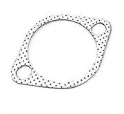 5pcs/Lot Aluminum 2.75 Inch 71mm Car Engine Exhaust Gasket Downpipe Fit for Flange Universal Exhaust Pipe Gasket with Two Holes YC101292 Exhaust Gasket