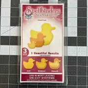 Spellbinders SHAPEABILITIES Embossing/Dies/Stencils * Nesting Ducks