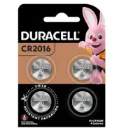 DURACELL 2016 Lithium BATTERIES 4 Pack (CR2016/4) Brand New.