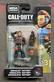 2018 Mega Construx Call Of Duty Specialist Battery FVF97 Series 3