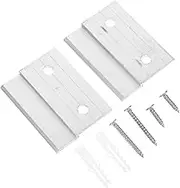 HOMSFOU 1 Set Shaped Metal Picture Hanging Clips Wall Mounted Hooks for Art Photos Frames Versatile Hangers for Irregular Shaped Frames Durable Convenient
