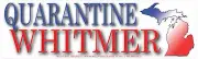 QUARANTINE GOVERNOR WHITMER WVPO-00568 10 X 3 COLOR STICKER MICHIGAN