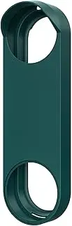 Silicone Doorbell Cover Shade Accessories Waterproof Protective Cover Shade Anti Sunlight Compatible for Google Nest Doorbell Wired 2nd Gen (Color : Green)