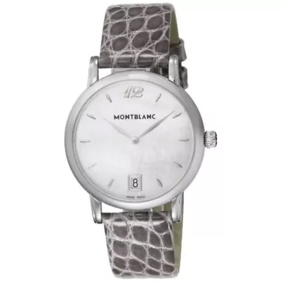 Montblanc Star Classic 108766 White Classique Women's Watch New Box + Free Post